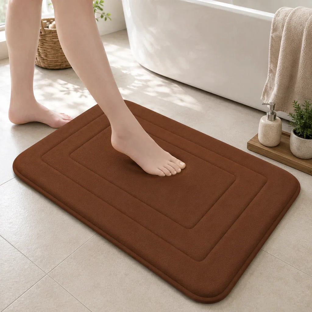 Soft Fleece Bath Mat, 40 x 60cm