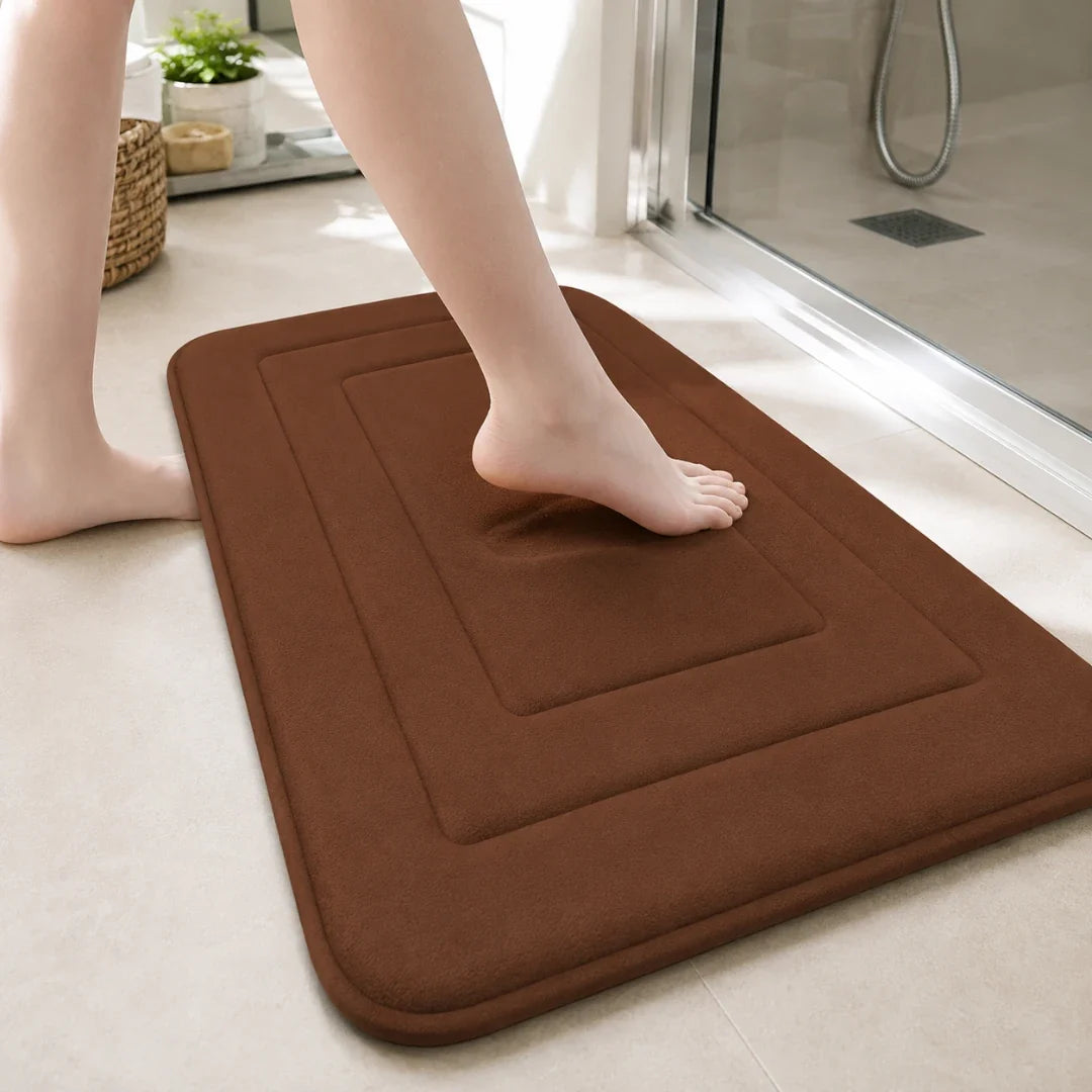 Soft Fleece Bath Mat, 40 x 60cm