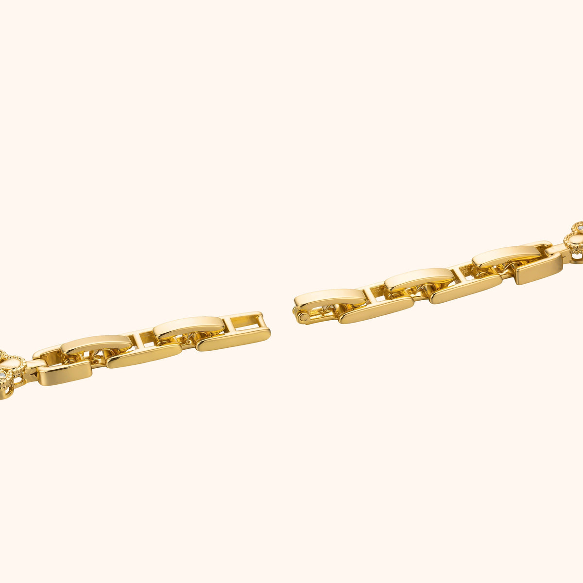 Women's Gold-Tone Watch with Openwork Bracelet