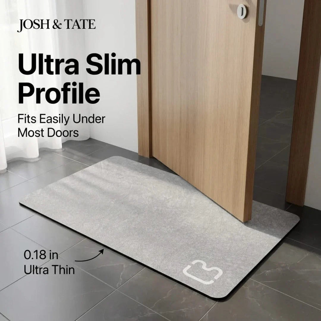 Non-Slip Diatomite Bath Mat, Six Colours