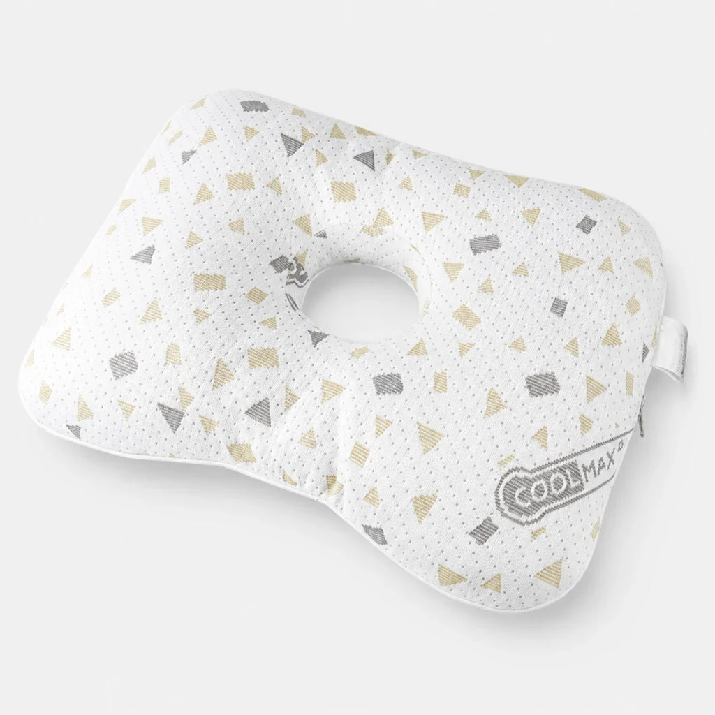 Ear Pillow for Side Sleepers with Central Hollow