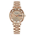 Women's Slim Rose Gold Quartz Watch