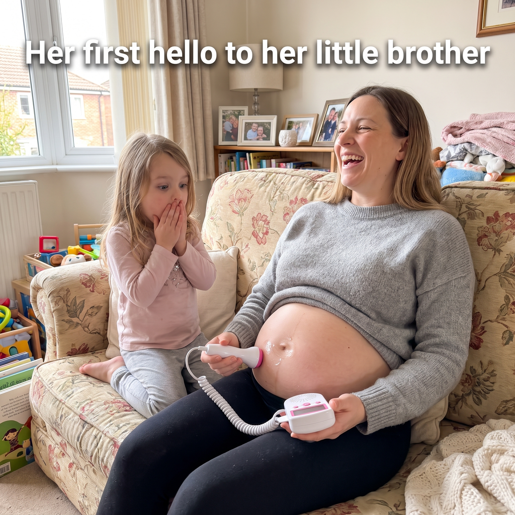 Fetal Doppler for Home Use, Handheld Heartbeat Device