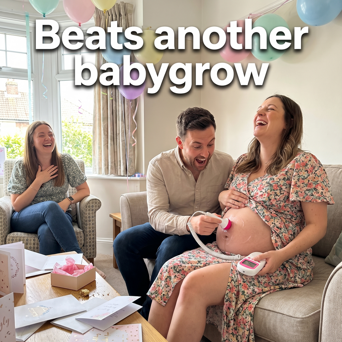 Fetal Doppler for Home Use, Handheld Heartbeat Device