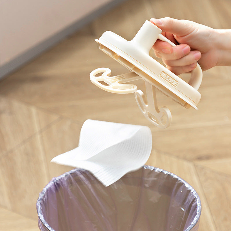 Refillable Cleaning Brush with Pads