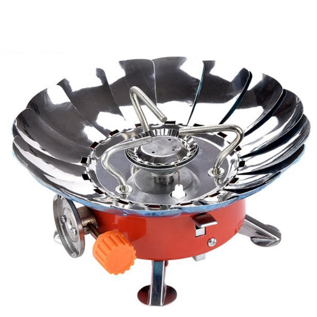 Portable Camping Gas Stove with Folding Pot Supports