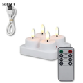 Flameless LED Tea Lights with Remote Control