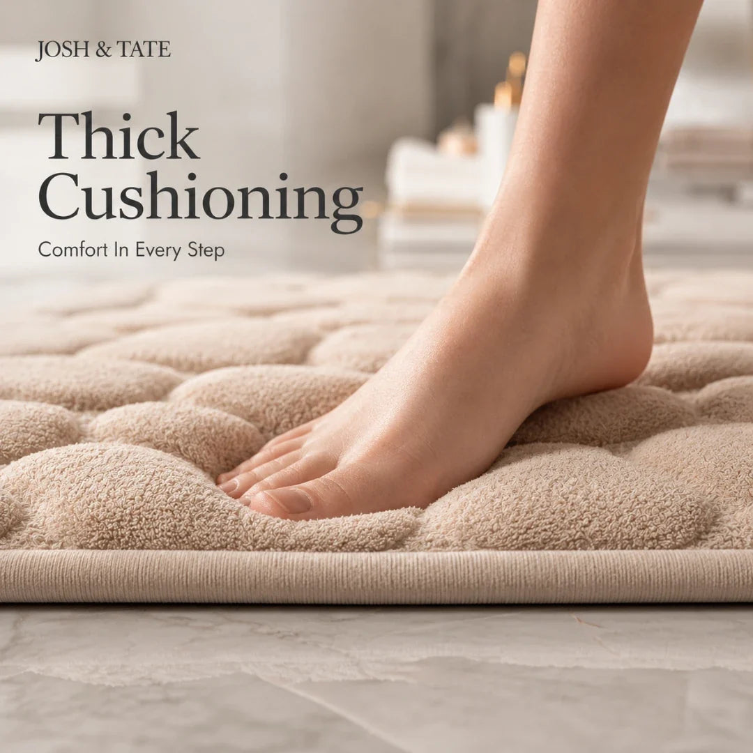 Memory Foam Bath Mat, Non-Slip