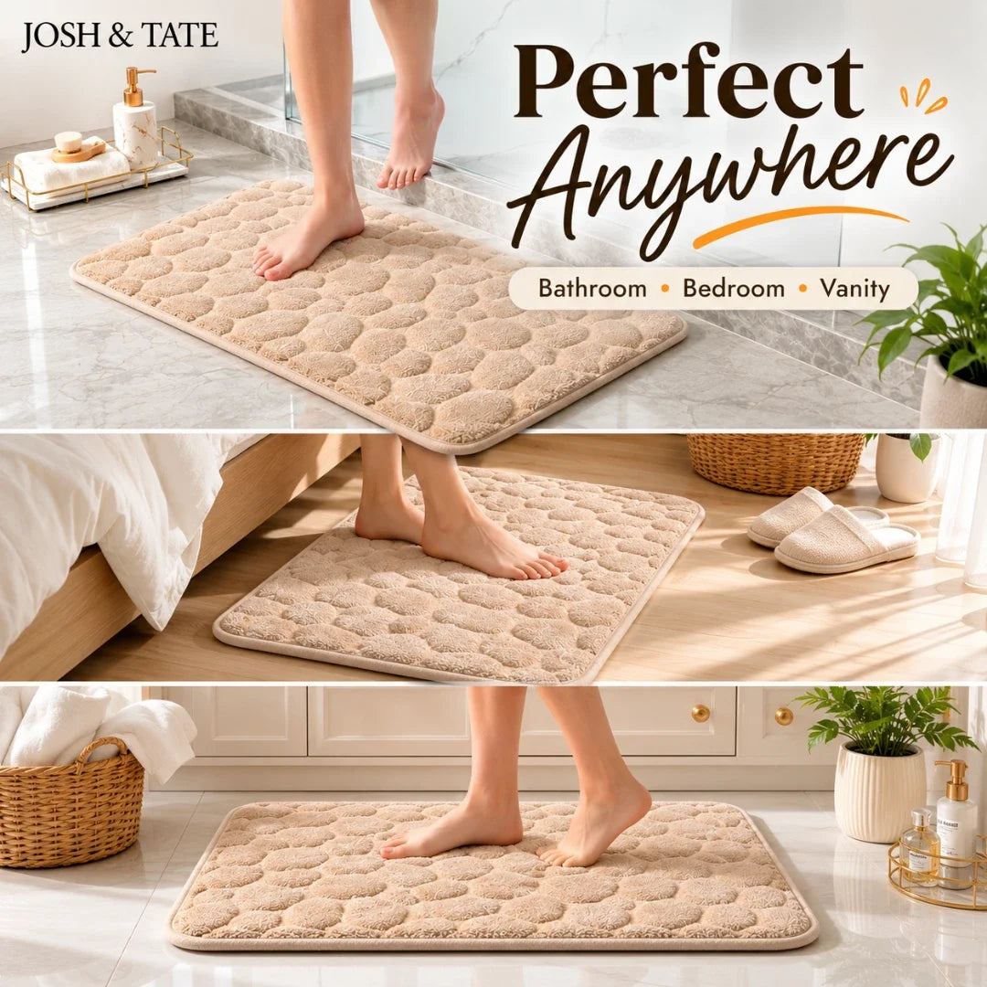 Memory Foam Bath Mat, Non-Slip
