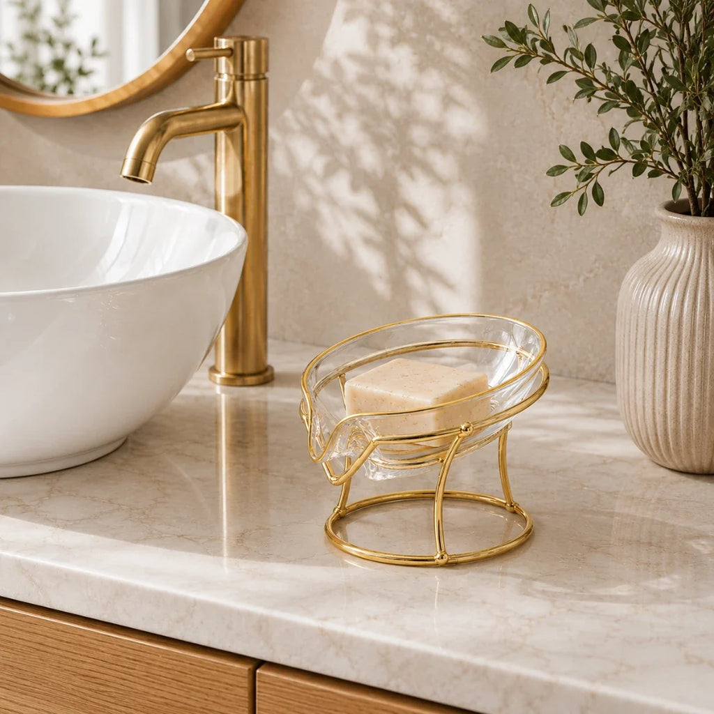 Draining Soap Dish, Keeps Bar Soap Dry