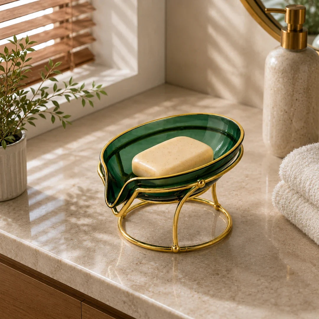 Draining Soap Dish, Keeps Bar Soap Dry