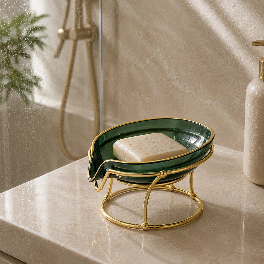 Draining Soap Dish, Keeps Bar Soap Dry