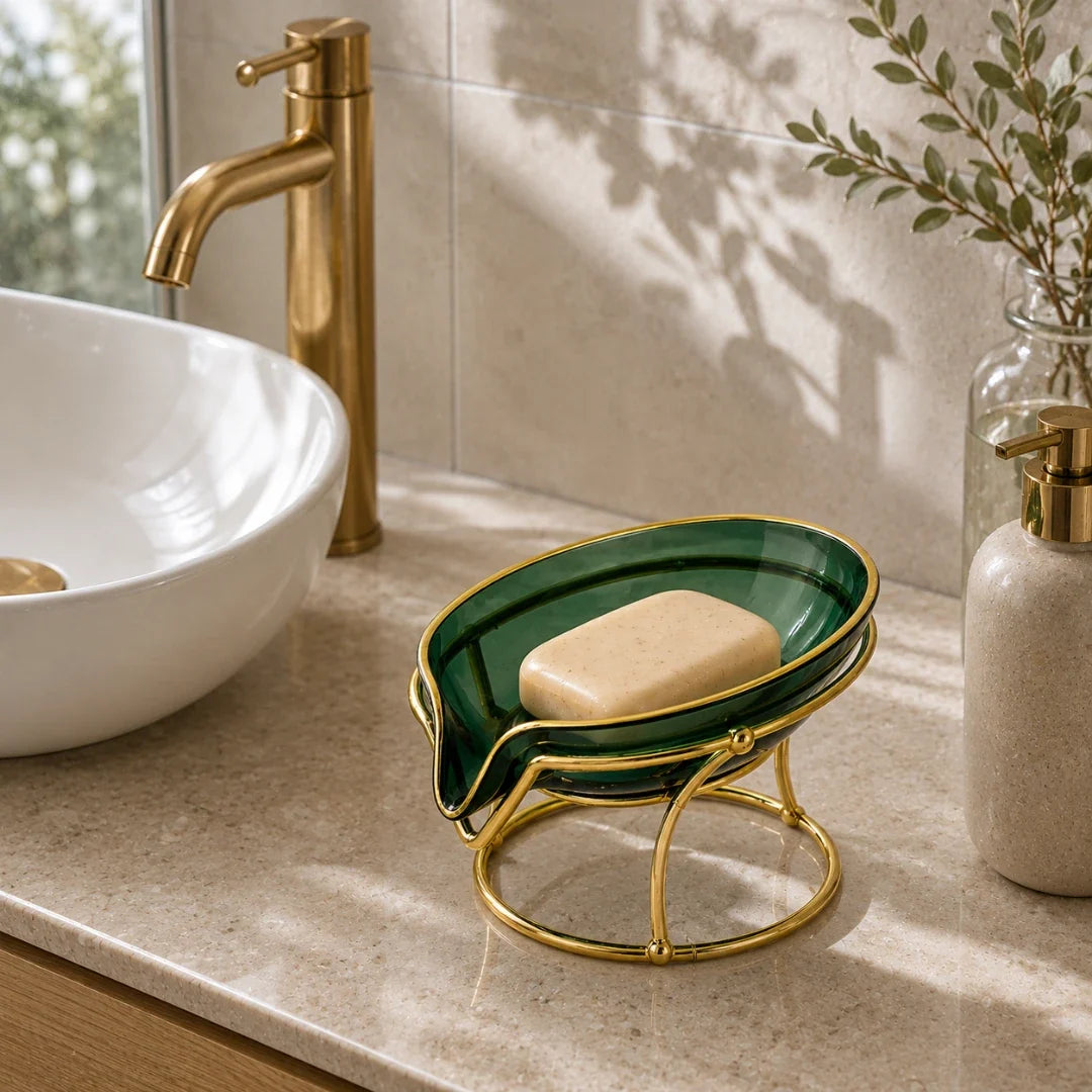 Draining Soap Dish, Keeps Bar Soap Dry