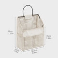 Hanging Bedside Organiser with 3 Pockets