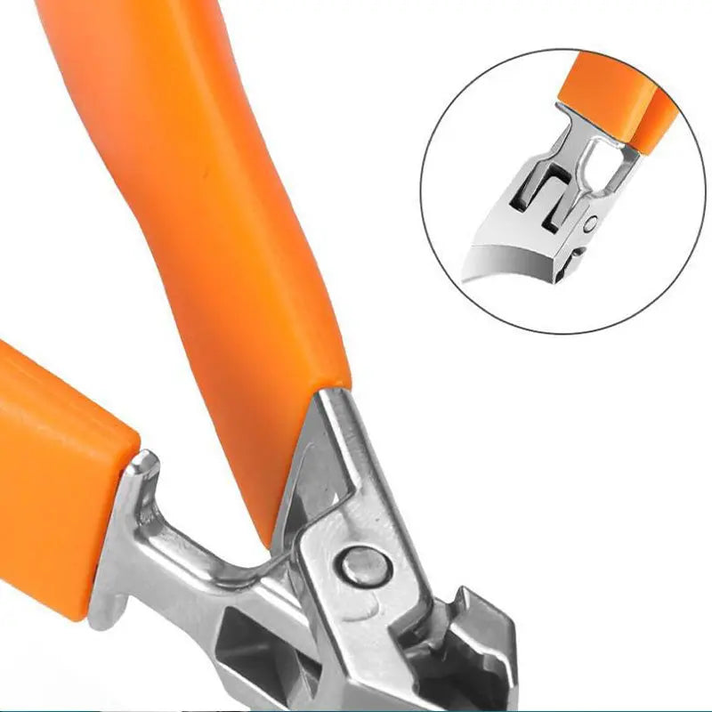 Heavy-Duty Nail Clipper with Splash Guard