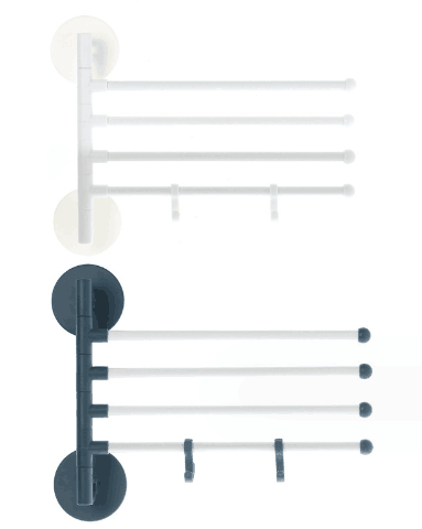 Multi-Bar Towel Drying Rack, 3 to 6 Bars