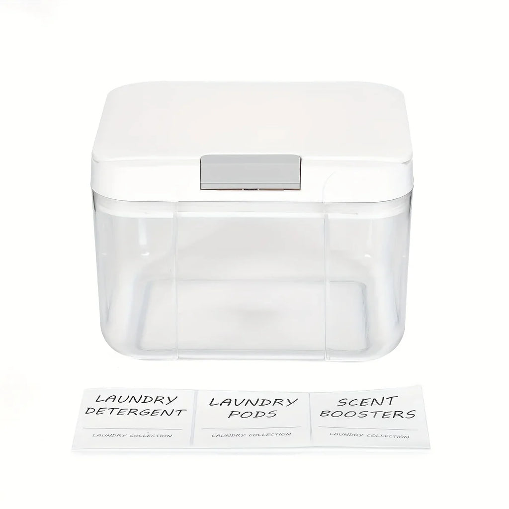 Pop-Up Laundry Pod Storage Container