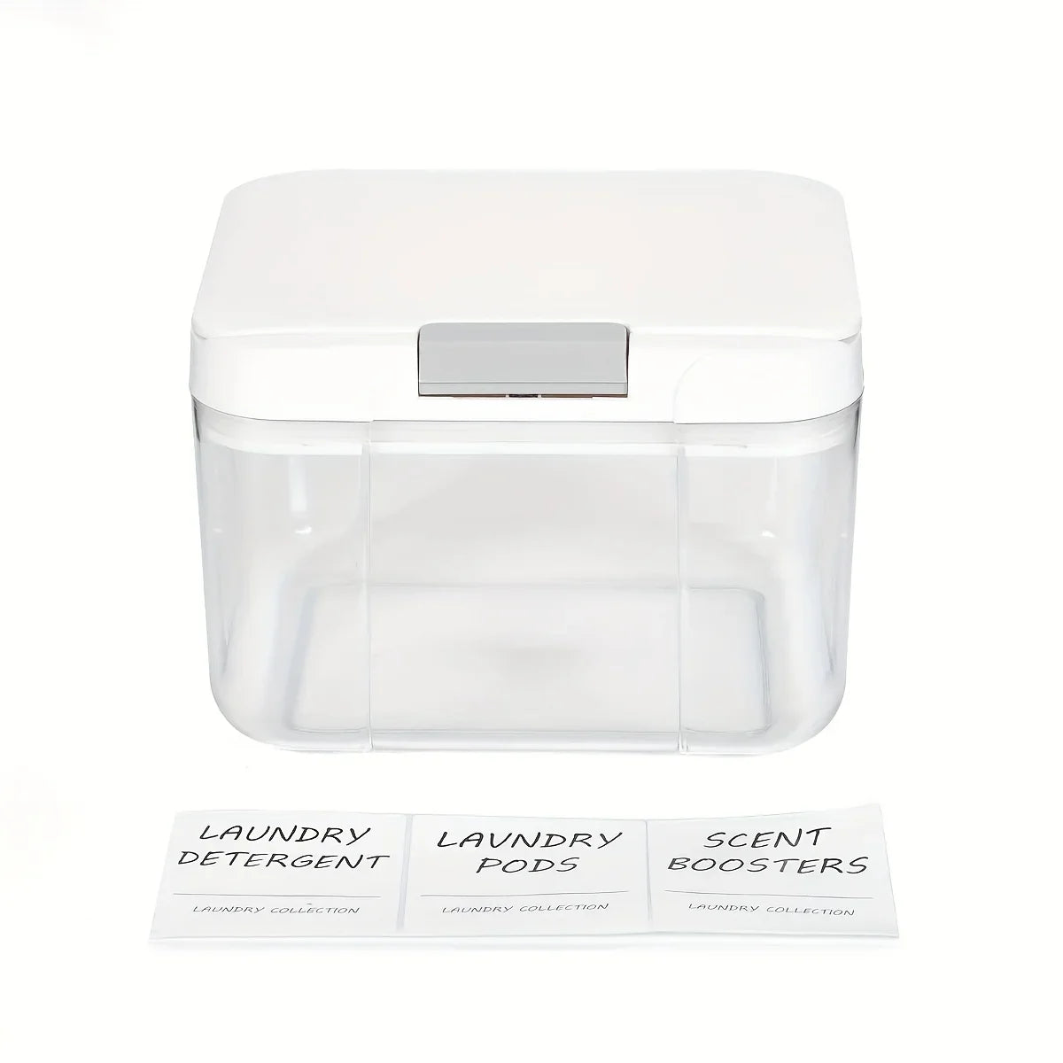 Pop-Up Laundry Pod Storage Container