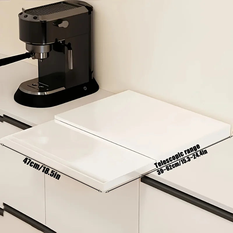 Extendable Pull-Out Appliance Tray