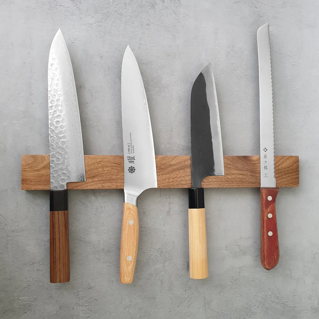 16-Inch Acacia Wood Magnetic Knife Strip