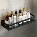 Wall-Mounted Shower Caddy with Drainage Base