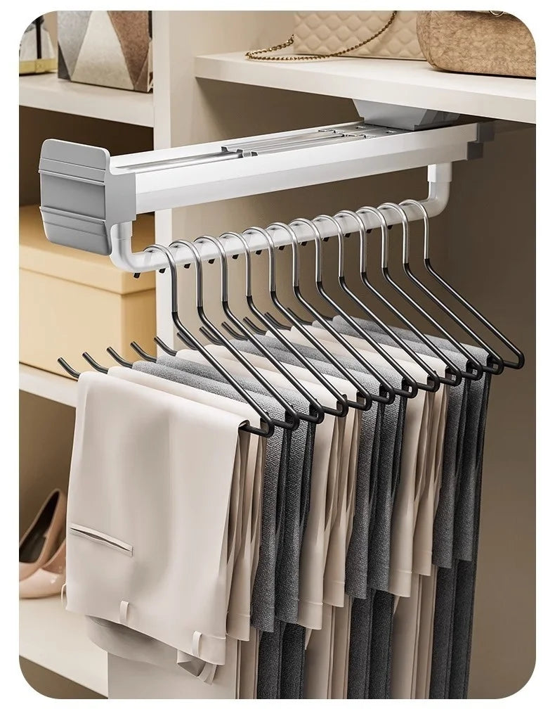 Pull-Out Wardrobe Trouser Rack