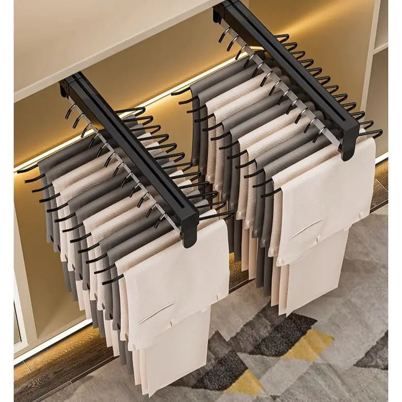 Pull-Out Wardrobe Trouser Rack