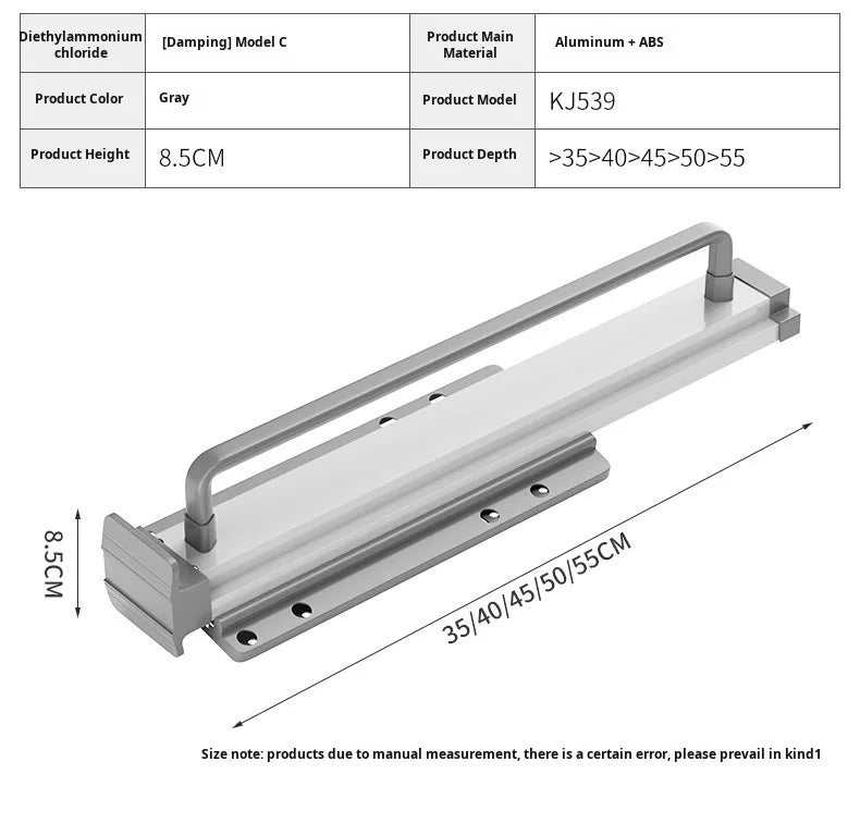 Pull-Out Wardrobe Trouser Rack