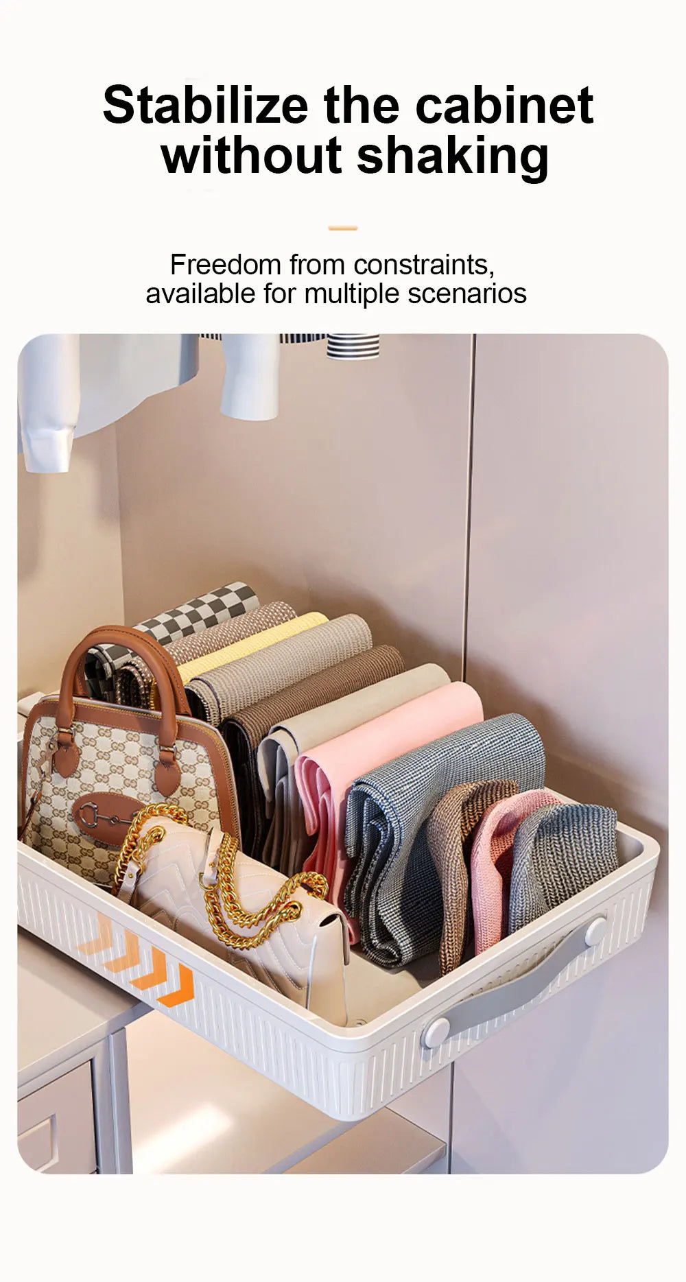 Pull-Out Cabinet Drawer Organiser