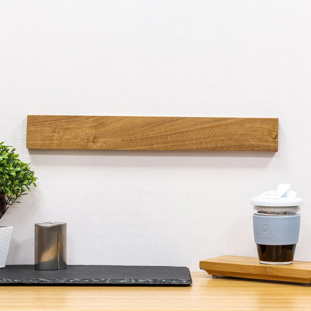 16-Inch Acacia Wood Magnetic Knife Strip