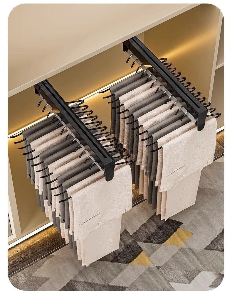 Pull-Out Wardrobe Trouser Rack