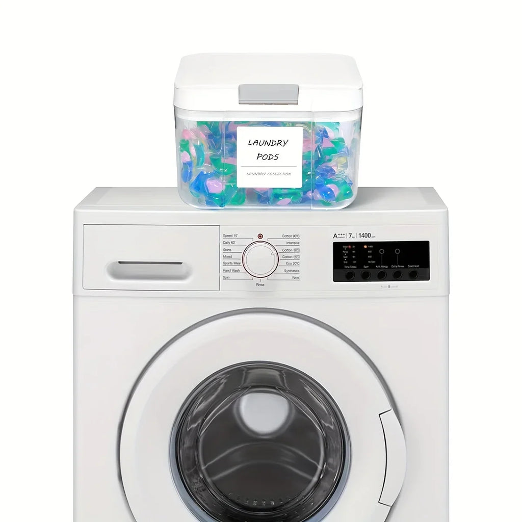 Pop-Up Laundry Pod Storage Container