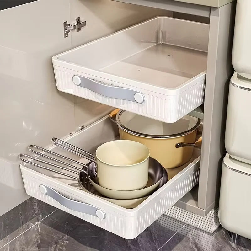 Pull-Out Cabinet Drawer Organiser