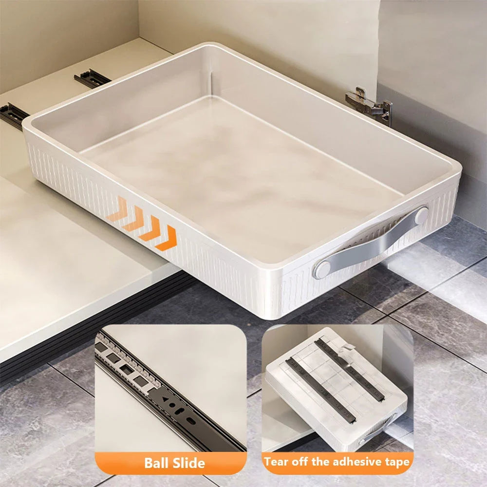 Pull-Out Cabinet Drawer Organiser