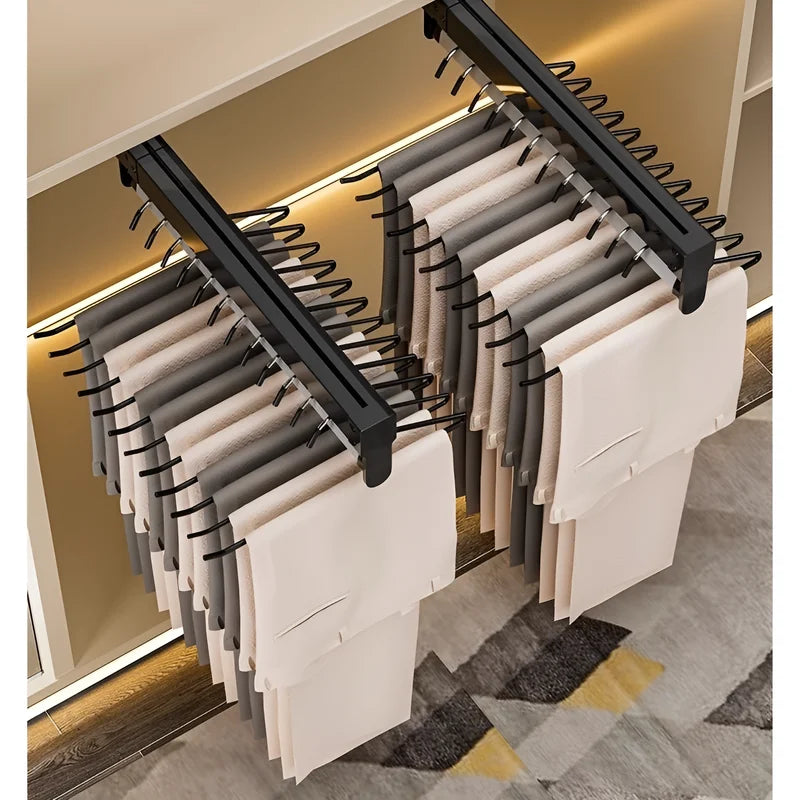 Pull-Out Wardrobe Trouser Rack