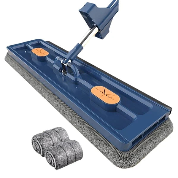 360° Self-Wringing Flat Mop and Bucket Set