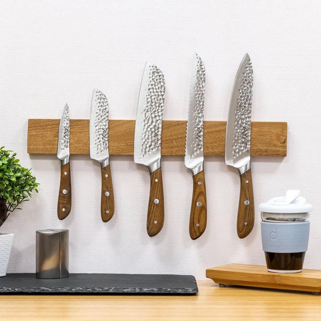 16-Inch Acacia Wood Magnetic Knife Strip