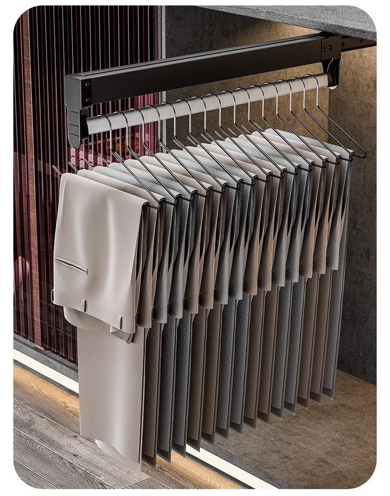 Pull-Out Wardrobe Trouser Rack