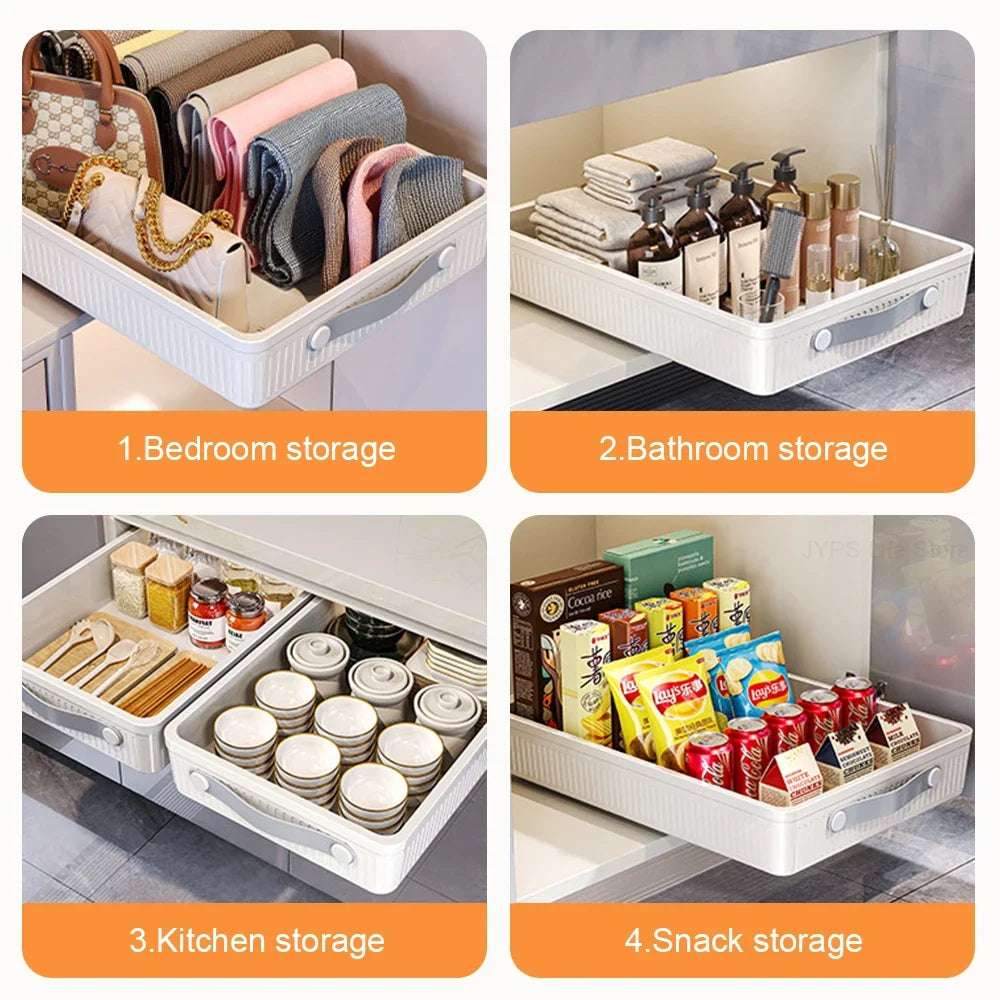 Pull-Out Cabinet Drawer Organiser