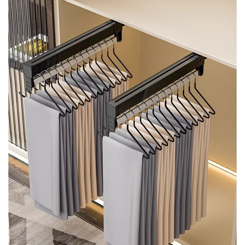Pull-Out Wardrobe Trouser Rack