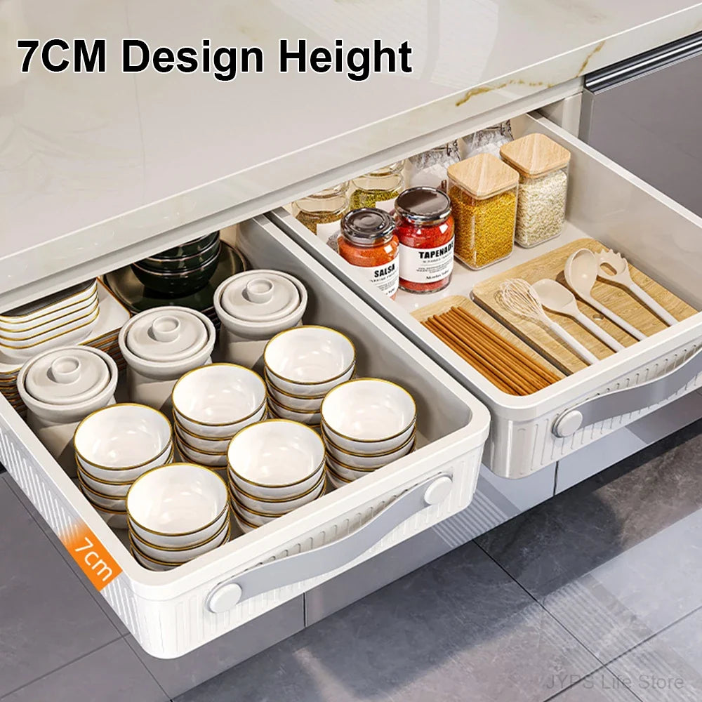 Pull-Out Cabinet Drawer Organiser