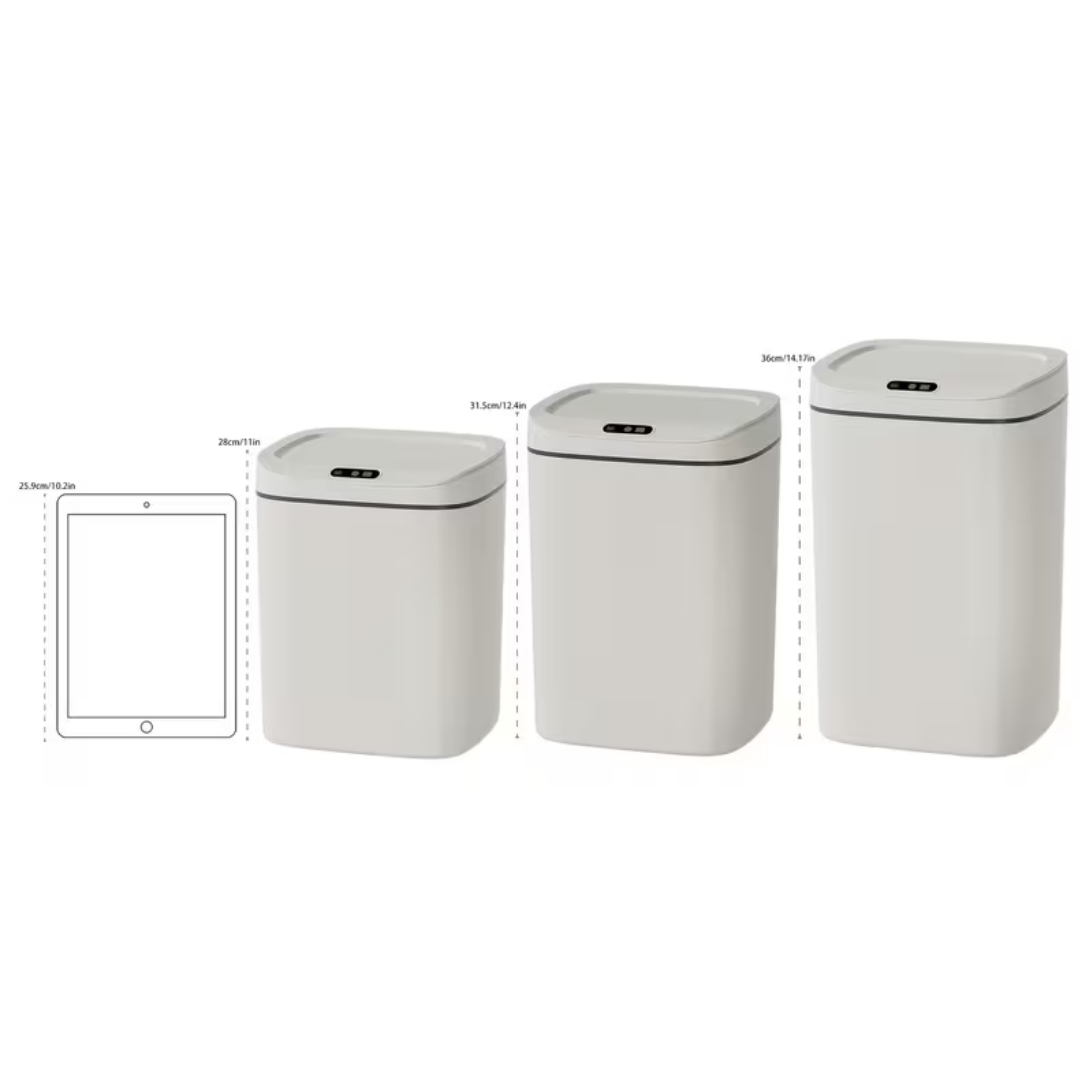 Touchless Sensor Waste Bin with Automatic Lid