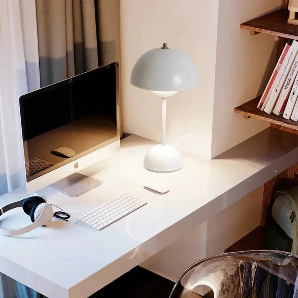Modern Dome Table Lamp for Bedside or Desk