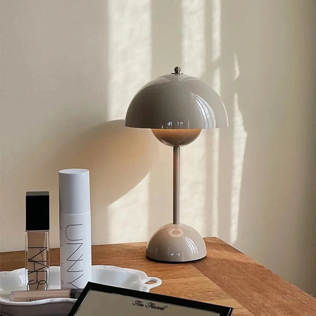 Modern Dome Table Lamp for Bedside or Desk