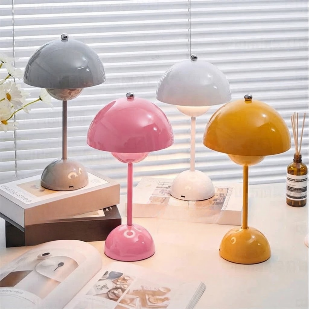 Modern Dome Table Lamp for Bedside or Desk