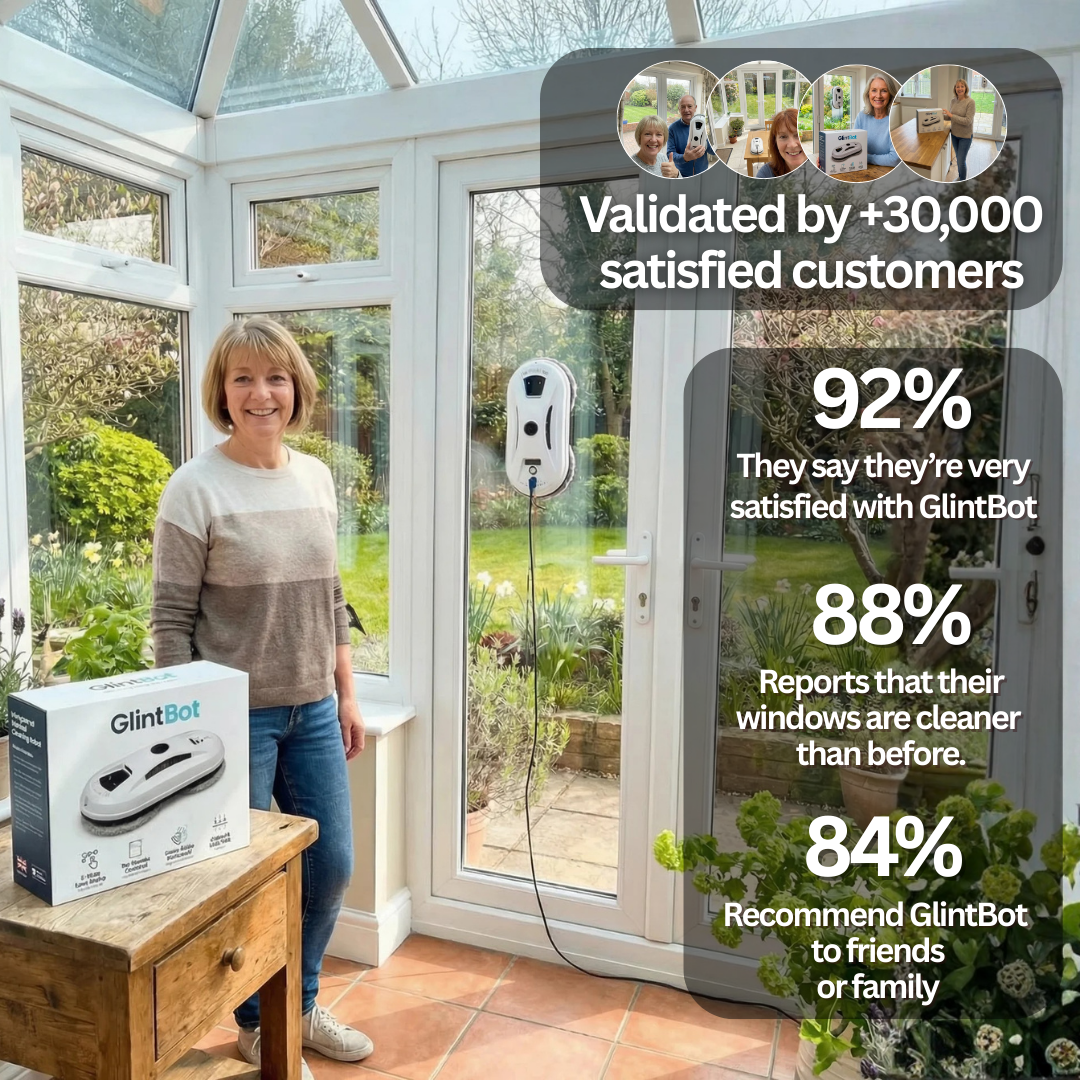 Window Cleaning Robot, Automatic Glass Cleaner for Windows