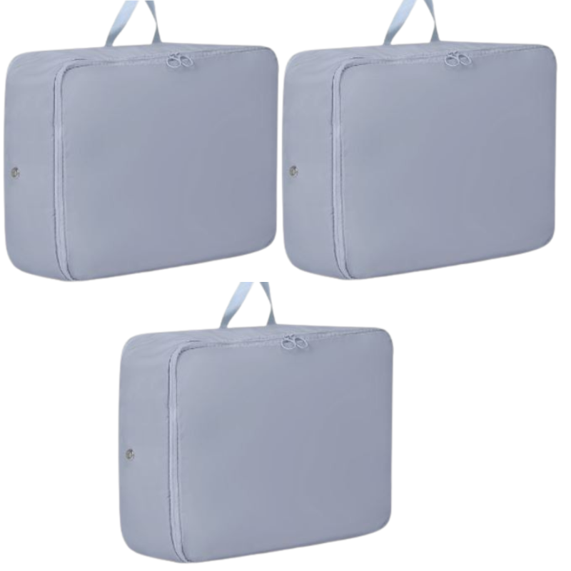 Self-Compressing Storage Bags, No Vacuum Needed
