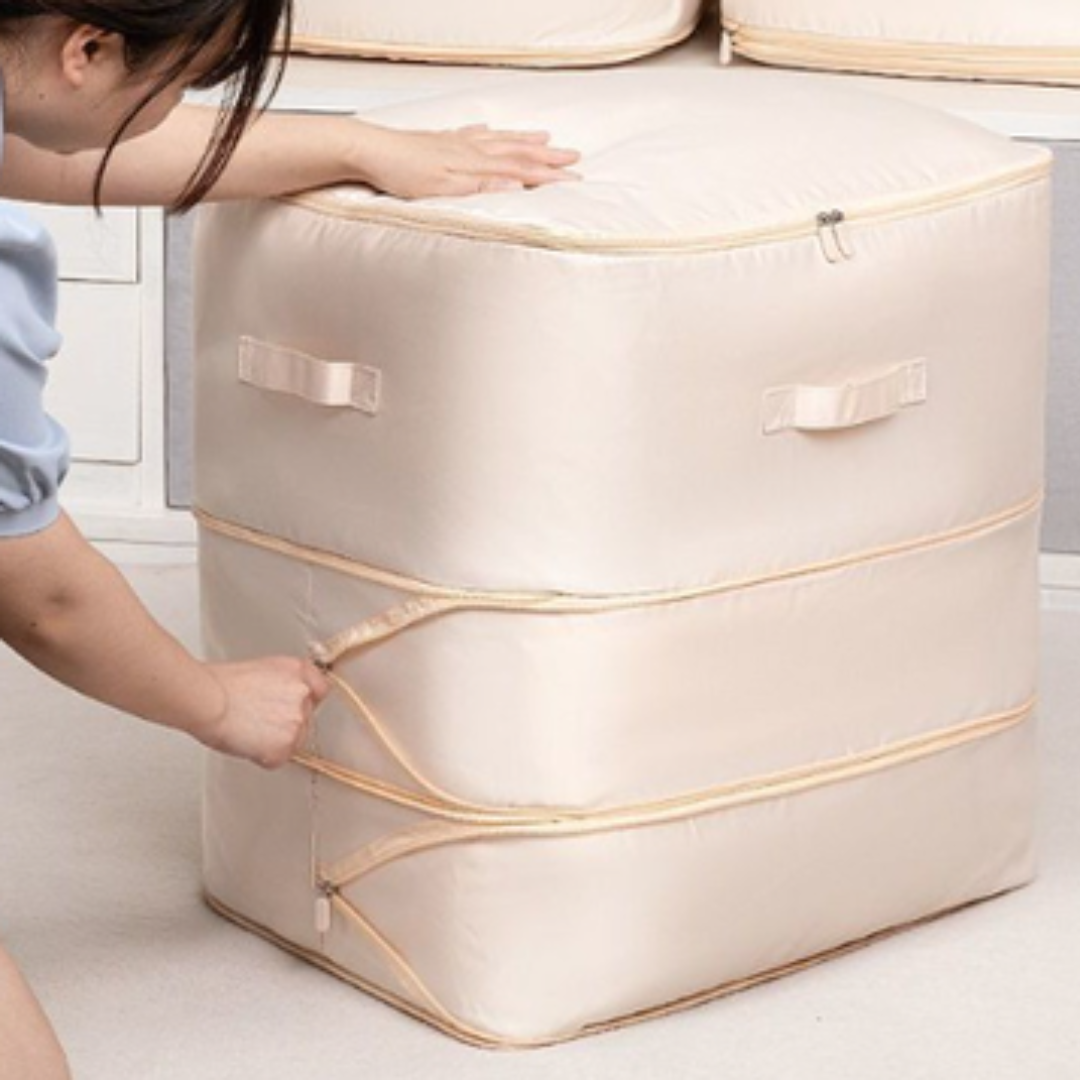 Self-Compressing Storage Bags, No Vacuum Needed