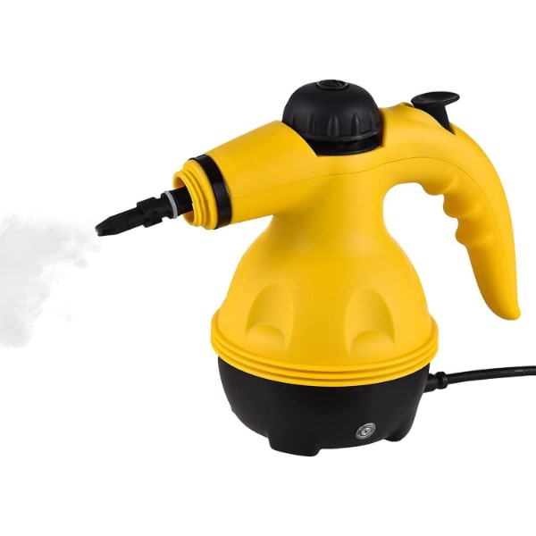 Compact Handheld Steam Cleaner with Accessory Set