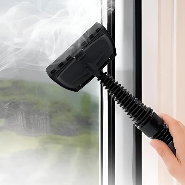 Compact Handheld Steam Cleaner with Accessory Set
